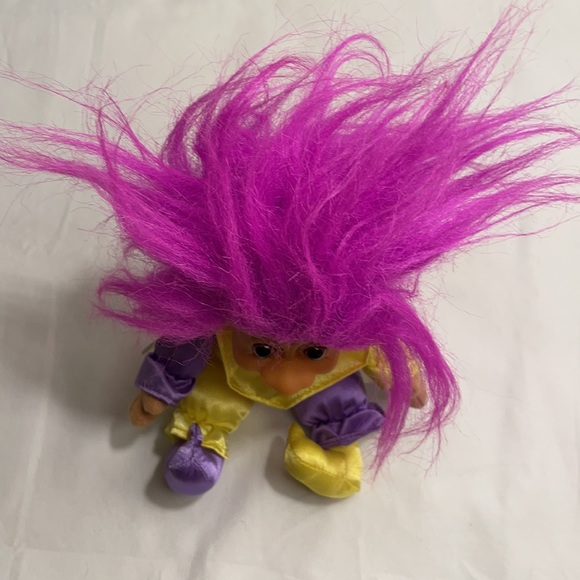 Vintage Russ Baby Troll Clown/Jester - NOS NWT - Picture 13 of 14